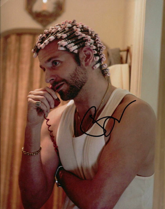 Bradley Cooper Signed 10x8 Photo American Hustle Autograph AFTAL COA (5257)