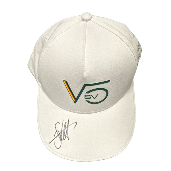 Sebastian Vettel Signed Aston Martin Cap FORMULA 1 Genuine Signature AFTAL COA