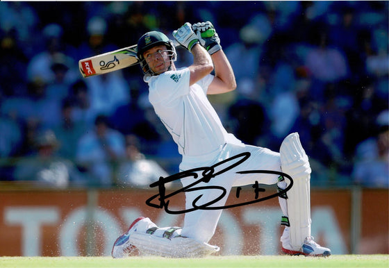AB de Villiers Signed 12x8 Photo Autograph South Africa Cricket COA (2634)