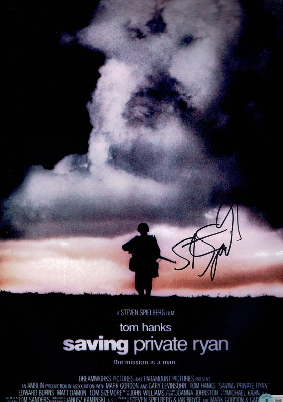 Steven Spielberg Signed 18X12 Photo Saving Private Ryan Beckett BAS AD10018 LOA
