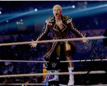  Cody Rhodes Signed 10X8 Photo WWE WWF UFC The American Nightmare AFTAL COA (7053