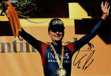  Tom Pidcock Signed 12X8 Photo Team GB Ineos Grenadiers MTB XC AFTAL COA (D)