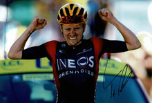  Tom Pidcock Signed 12X8 Photo Team GB Ineos Grenadiers MTB XC AFTAL COA (A)