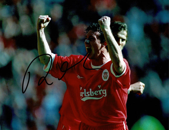 Robbie Fowler Signed 10X8 Photo Liverpool F.C Genuine Signature AFTAL COA (1190)