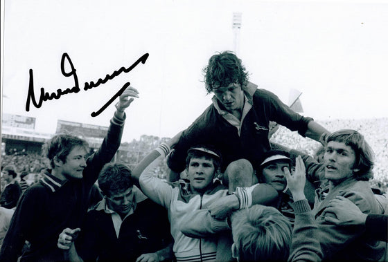 Morne du Plessis Signed 12X8 Photo SPRINGBOKS South Africa AFTAL COA (2207)