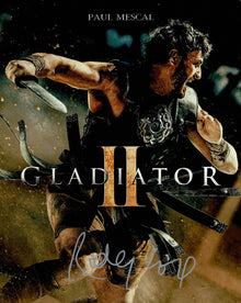  Ridley Scott Signed 11X14 Photo Gladiator II Movie Genuine Autograph AFTAL COA