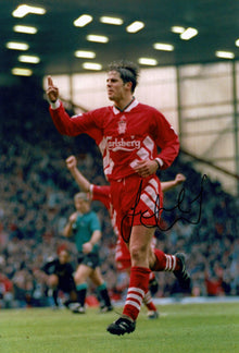  Jamie Redknapp Signed 12X8 Photo Liverpool Genuine Signature AFTAL COA (1858)