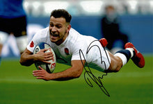  Danny Care Signed 12X8 Photo Harlequins & ENGLAND RUGBY AFTAL COA (2181)