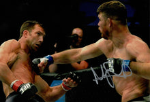  Michael Bisping Signed 12X8 Photo UFC Genuine Signature AFTAL COA (M)