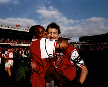  Tony Adams & Ian Wright Signed 12X8 Photo Arsenal F.C. AFTAL COA (1107)