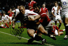  Mike Tindall Signed 12X8 Photo England Genuine Signature AFTAL COA (2174)