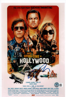  Quentin Tarantino Signed 12X8 Once Upon A Time In Hollywood BJ76188 COA (5264)