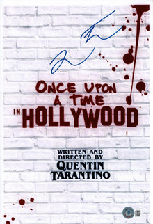  Quentin Tarantino Signed 12X8 Once Upon A Time In Hollywood BJ76190 COA (5465)