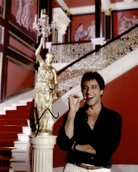 Al Pacino Signed 10X8 Scarface Genuine Autograph AFTAL COA (5166)