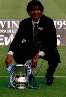  Ruud Gullit Signed 12X8 Photo Chelsea F.C. Genuine Signature AFTAL COA (1875)