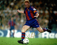  Ronald Koeman Signed 10X8 Photo FC Barcelona Genuine Signature AFTAL COA (1115)