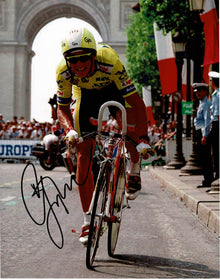  Greg LeMond Signed 11X14 Photo TOUR DE FRANCE Genuine Signature AFTAL COA (A)