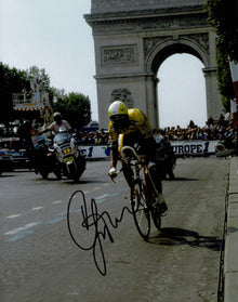  Greg LeMond Signed 11X14 Photo TOUR DE FRANCE Genuine Signature AFTAL COA (C)
