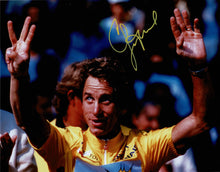  Greg LeMond Signed 11X14 Photo TOUR DE FRANCE Genuine Signature AFTAL COA (D)