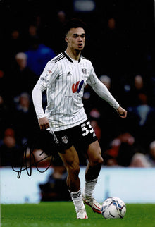  Antonee Robinson Signed 12X8 Photo Fulham F.C. Genuine Autograph AFTAL COA (1901