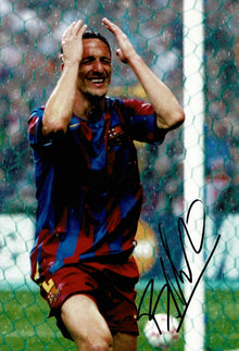  Juliano Belletti Signed 12X8 Photo Barcelona Genuine Signature AFTAL COA (1866)