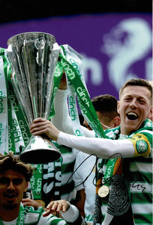  Callum McGregor Signed 12X8 Photo Celtic F.C Genuine Autograph AFTAL COA (1537)