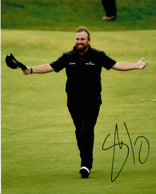  Shane Lowry Signed 12X8 PHOTO Open Championship Royal Portrush AFTAL COA (3047)
