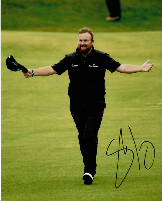Shane Lowry Signed 12X8 PHOTO Open Championship Royal Portrush AFTAL COA (3047)