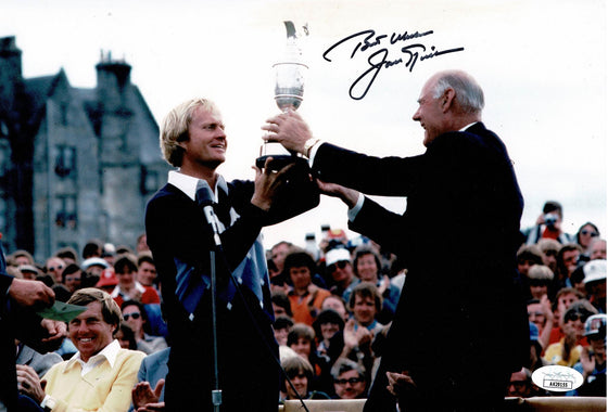Jack Nicklaus Signed 12X8 Photo Genuine Autograph TPA AK29155 JSA COA (3122)