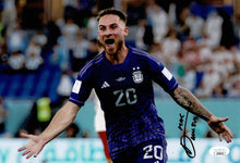 Alexis Mac Allister Signed 12X8 Photo Argentina World Cup AK29122 JSA COA (9002)