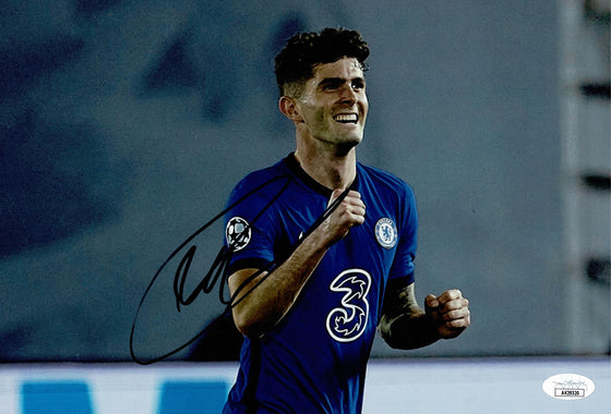 Christian Pulisic Signed 12X8 Photo Chelsea F.C. JSA AK29230 COA (9089)