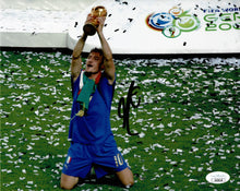  Francesco Totti Signed 10X8 Italy 2006 World CUP Roma AK29118 JSA COA (1297)