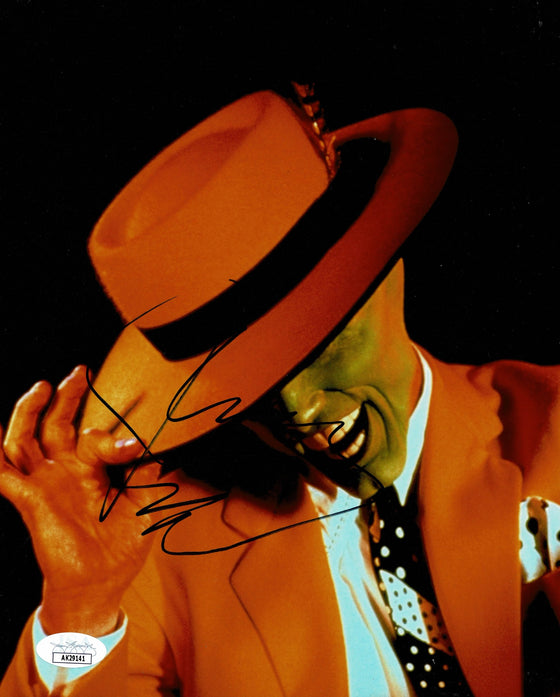 Jim Carrey Signed 10X8 Photo The Mask Genuine Signature AK29141 JSA COA (5604)