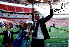  Steve Parish Signed 12X8 Photo FA CUP Winners Crystal Palace F.C. COA (1878)