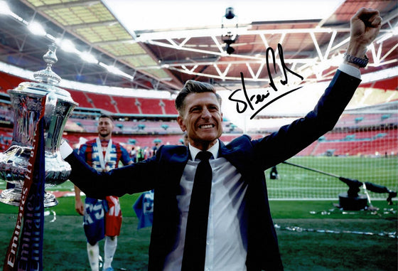Steve Parish Signed 12X8 Photo FA CUP Winners Crystal Palace F.C. COA (1937)