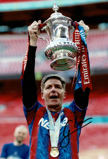  Oliver Glasner Signed 12X8 Photo FA CUP Winners Crystal Palace F.C. COA (9125)