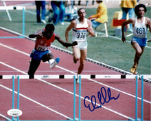  Ed Moses Signed 10X8 PHOTO Olympic USA Genuine Signature AK29312 JSA COA
