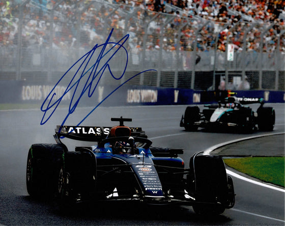 Alex Albon Signed 10X8 Photo Williams AK28203 JSA COA (3515)