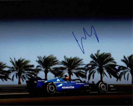 Carlos Sainz Jr. Signed 10X8 Photo Williams AK28202 JSA COA (3517)