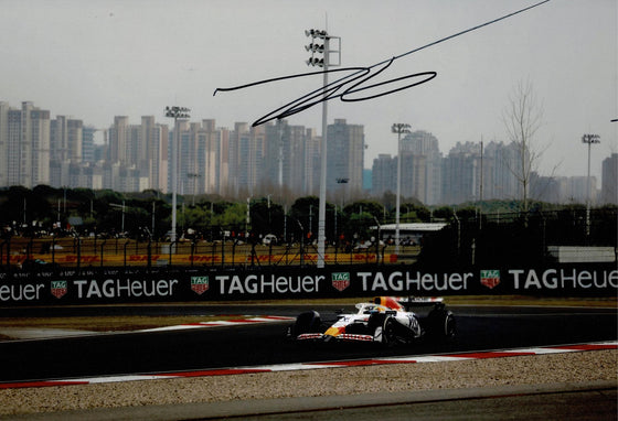 Isack Hadjar Signed 12X8 Photo Racing Bulls F1 AK28215 JSA COA (3588)