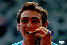  Armand Mondo Duplantis Signed 12X8 PHOTO Genuine Signature AK29339 JSA COA