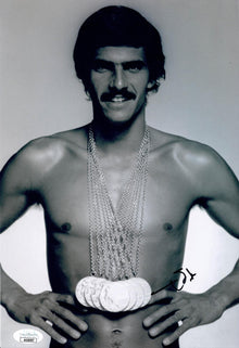  Mark Spitz Signed 12X8 PHOTO Olympic USA Genuine Signature AK29307 JSA COA