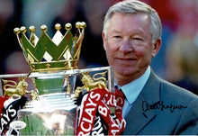  Sir Alex Ferguson Signed 12X8 Photo Manchester United JSA AK29154 COA (1877)