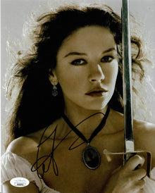  Catherine Zeta-Jones Signed Photo | The Mask of Zorro | JSA COA (5256)