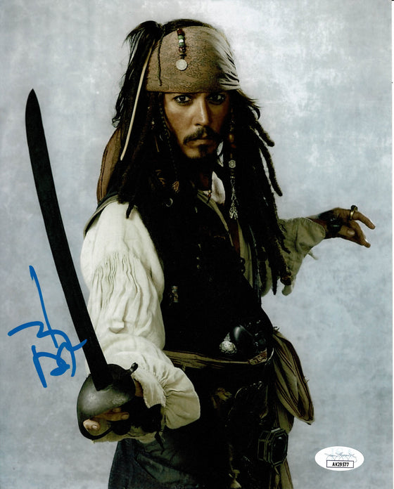 Johnny Depp Signed Photo – JSA COA – Authentic Autograph – Rare Collectable 7503