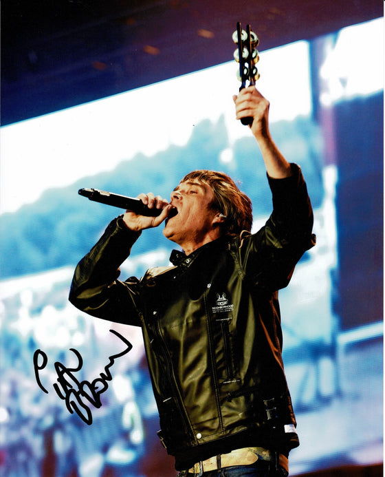 Ian Brown Signed 10x8 Photo – The Stone Roses – AFTAL COA – Music Legend Auto