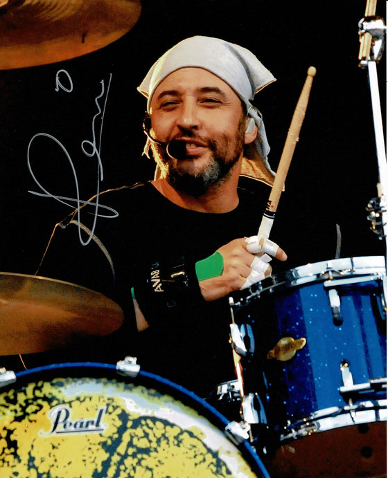 Alan Wren Reni Signed 10x8 Photo The Stone Roses Drummer Autograph AFTAL COA
