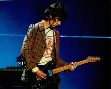  John Squire Autographed 10x8 Photo – The Stone Roses – Certified AFTAL COA