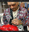 Oleksandr Usyk Signed Boxing Glove Exact Video Photo Proof Undisputed AFTAL COA