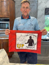 Ian Poulter Signed Golf Pin Flag | The Postman Ryder Cup IJP AFTAL COA